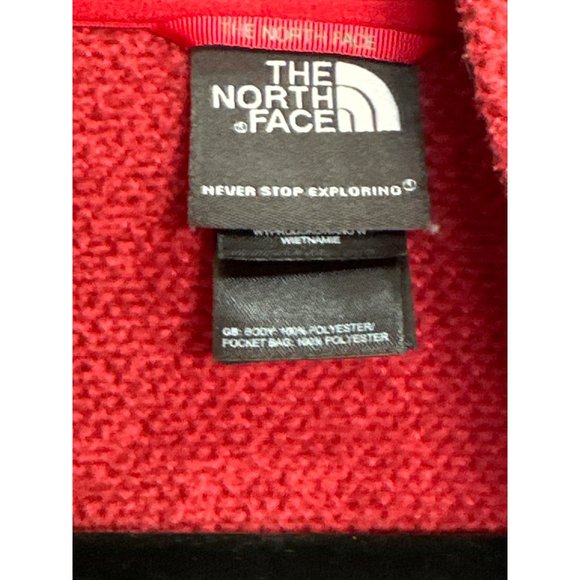 The North Face men’s Canyonlands sz XXL full zip chest zip pocket orange jacket - Picture 4 of 9